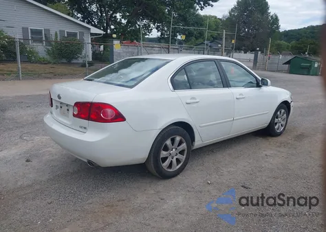 2007 Kia Optima Lx V6 from USA, damaged, VIN KNAGE124375129222